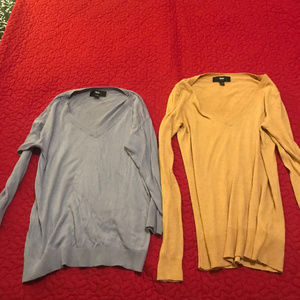 Mossimo 2 Sweater BUNDLE sz XS & S